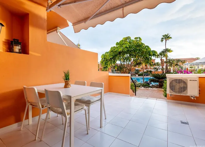 Beachfront Bliss - Tenerife Royal Gardens شقة بلايا ذي لاس أميريكاس