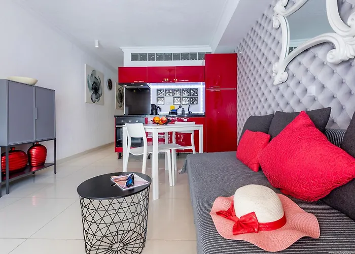 公寓 Beachfront Bliss - Tenerife Royal Gardens